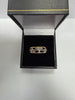9ct Fancy Gold Ring , ( Size T ) , 2.9g –** Hallmarked **