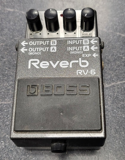 Boss RV-6 Digital Reverb Effects Pedal