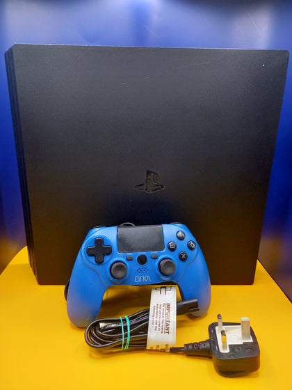 Sony PlayStation 4 1TB Pro Console- Unofficial controller