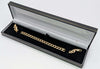 9CT HALLAMRKED 375, YELLOW GOLD, CURBED BRACELET W/ LOBSTER LOCK, 8", 15.1G