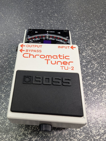 Boss Chromatic Tuner Tu-2 Guitar Foot Pedal