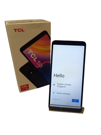 Tcl - 501 - 32GB - Black - New
