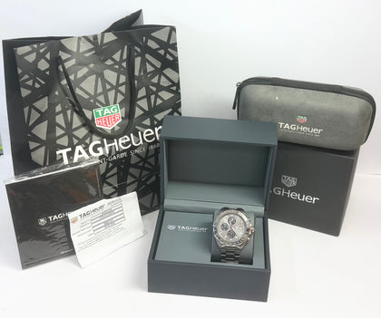 TAG Heuer Formula 1 Calibre 16 Automatic Men's Grey Steel Chronograph 44mm Watch