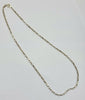 9ct Gold hoop chain 18"