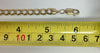 9ct yellow gold curb Bracelet 6”