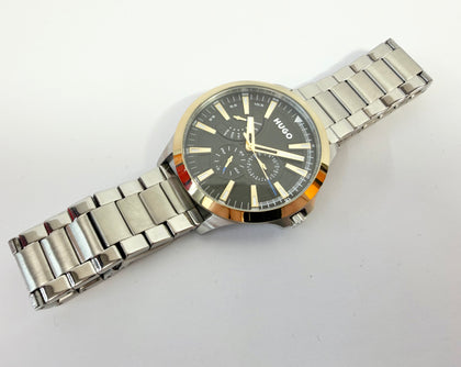 HUGO #LEAP Men's Stainless Steel Bracelet Watch