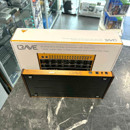 Behringer Crave Analogue Semi-modular Synthesizer and Sequencer - Boxed