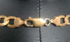 9CT Gold Chain 30.7G 375 HM 18'' IN LENGTH LINKS 10MM