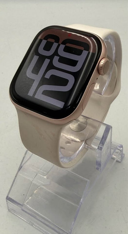 Apple Watch Series 10 42mm (CEL), w/strap, Rose Gold, 100% Battery cap