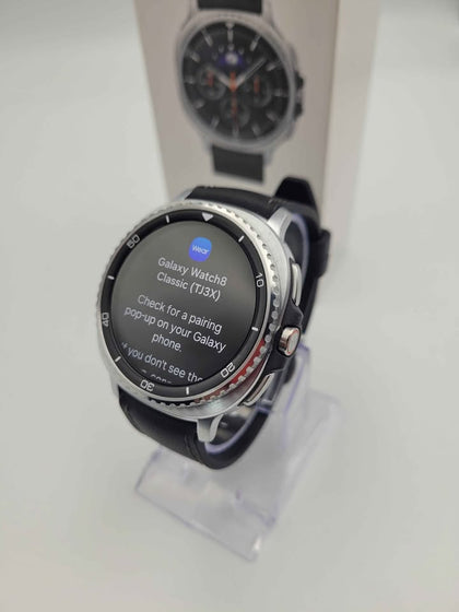 Samsung Galaxy Watch8 Classic BT 46mm Smartwatch – Black – Bluetooth - Boxed With Strap