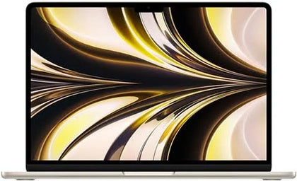 MacBook Air 14,2/M2 (8-CPU 10-GPU)/8GB Ram/256GB SSD/15”/Starlight