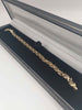 (9K Hallmarked&Tested), Gold Pattern Bracelet, Weight: 13G, 7" In Length