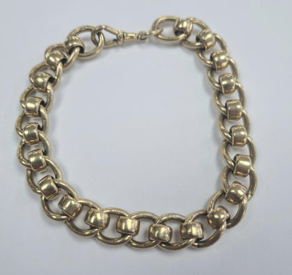 9ct Gold Roll Bracelet.