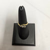 18ct Yellow Gold Diamond Ring - Size N/O