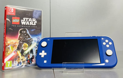 Nintendo Switch Lite Console - Blue & Lego Star Wars Game