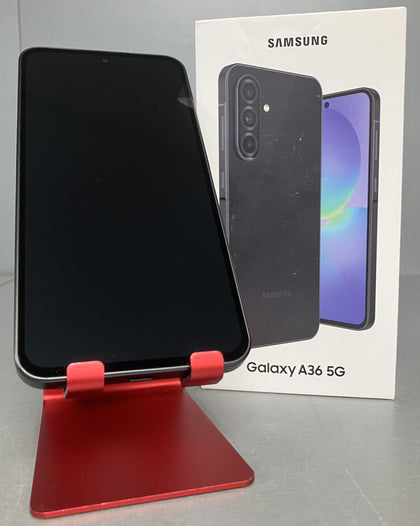 Samsung Galaxy A36 128GB ( 100% Battery Health, 2 Cycle Count ) Awesome Black ** Any Network **