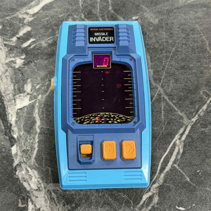 Vintage Bandai Missile Invader Handheld Arcade Game Electronic 1980`s