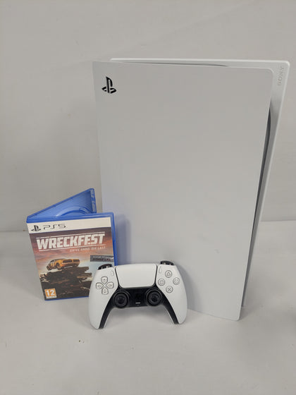 Playstation 5 Disc Edition Wreckfest Console Package
