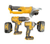 DeWalt Set of 3 Tools w/2 x 18V 4.0Ah batteries and charger