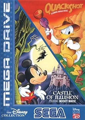 Sega Megadrive Castle of Illusion / Quackshot