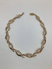 9CT Gold Diamond Twist Bracelet