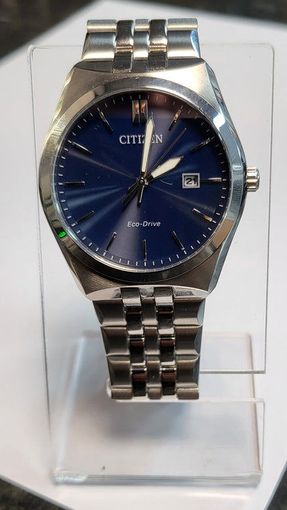 Citizen Men's Corso Eco-Drive Stainless-steel Blue Dial Watch BM7330-59L
