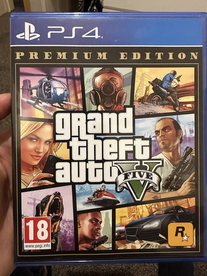 Grand Theft Auto V Ps4 *Collection Only*