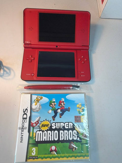 Nintendo Dsi Ll Xl Red Console Super Mario 25th Anniversary Edition
