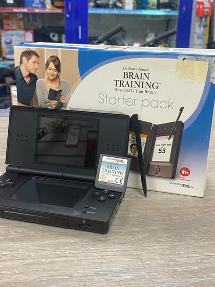 Nintendo DS Lite + Brain Training.