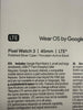 Google Pixel Watch 3 LTE 45mm Smartwatch Polished Silver