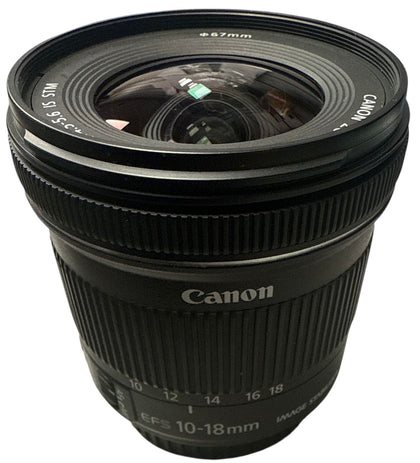 Canon EF-S 10-18mm f/4.5-5.6 Is STM Lens