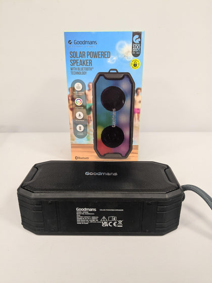 Goodmans Solar Bluetooth Speaker