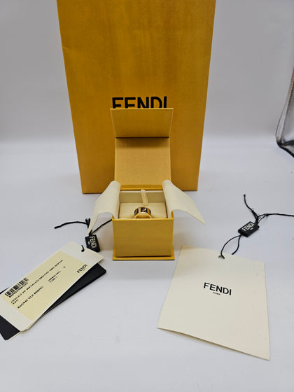 Fendi Ladies Ring Size k Small.