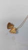 14CT Yellow Gold (585) Thin Chain Necklace With Opening Heart Locket Pendant - 18" Long - 3.00 Grams