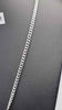 925 Sterling Silver Curb Chain Necklace With CZ Cross - 20.60 Grams - 24" Long **BRAND NEW**