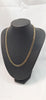 9ct Yellow Gold Curb Chain Necklace - 12.12 Grams - 18" Long