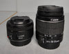 CANON EOS 250D DSLR Camera EF-S 18-55 mm & EF 50 mm f/1.8 STM Lens