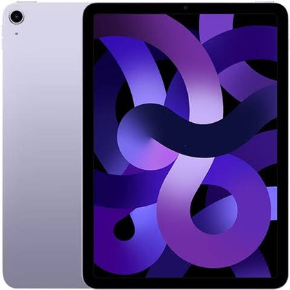 Apple iPad Air 5th Gen, 64GB, Purple.