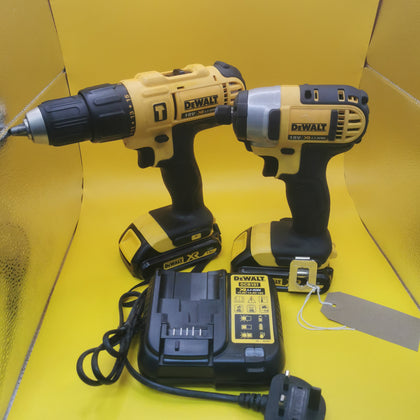 DeWalt Drill And Driver Set - DCF885, DCD776, 2x 1.3Ah Batteries + Charger