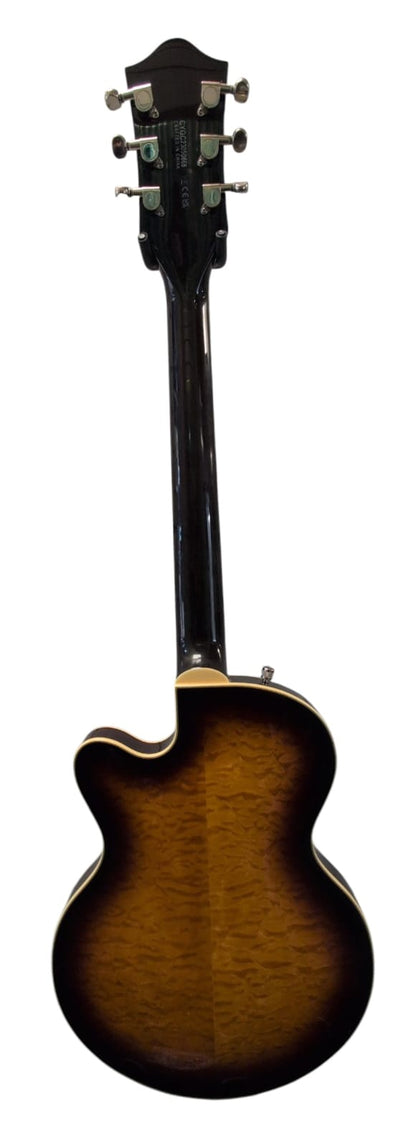 Gretsch G5655t-AM Electroacoustic Guitar Brown with Black Trim