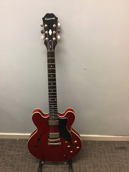 *Epiphone / Dot Cherry Epiphone Electric Guitar Semiako