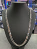 Brand New Silver Curb Chain