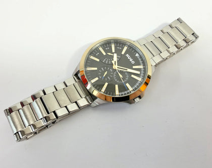 HUGO #LEAP Men's Stainless Steel Bracelet Watch