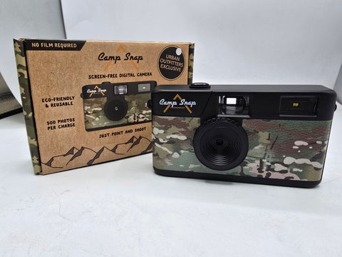 Camp Snap Screen-Free Digital Camera - camo