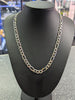 Brand New Silver Figaro Chain