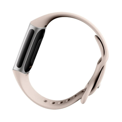 Fitbit Charge 6 Tracker - Porcelain & Silver
