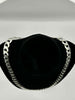 **BRAND NEW** 925 silver curb style chain with pendent 90.92G 23''