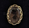 375 HALLMARKED 9CT, YELLOW GOLD, COCKTAIL RING, SILZE: L, 5G, BOXED
