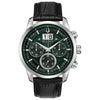 Bulova Men's Sutton - 96B310 , 22mm Genuine Leather Adjustable Strap
