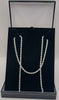 *BRAND NEW* 925 silver rope style necklace Boxed 16.6g 24"
